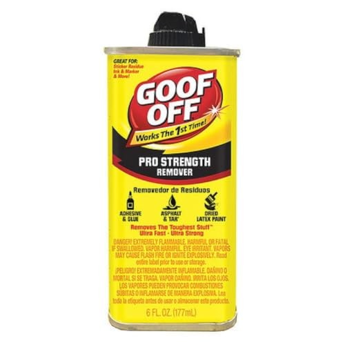 Pro Strength Adhesive Remover – 6 oz | Removes Stickers, Paint, Grease, Tar,