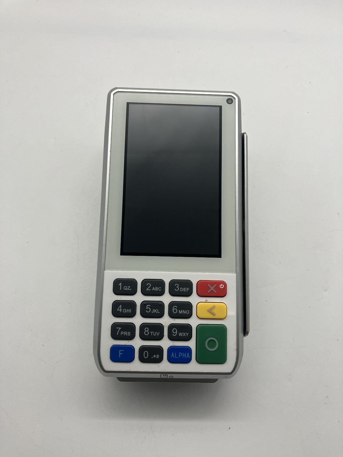 PAX A80 Ethernet Bluetooth WiFi Terminal Tested Turns on ( No Ac Adapter)
