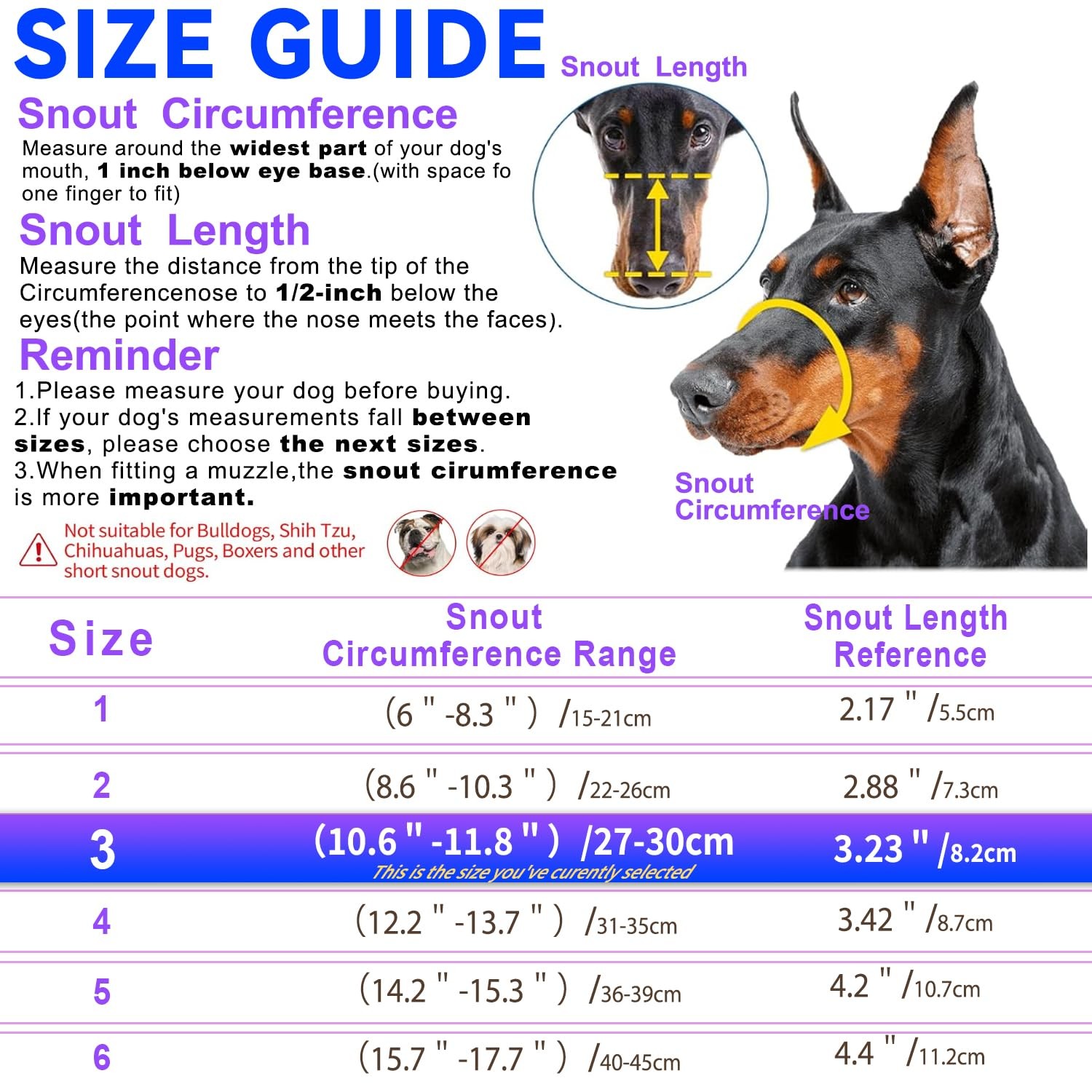 Dog Basket Muzzle for Anti Biting & Chewing, Lightweight Cage Design Allows P...