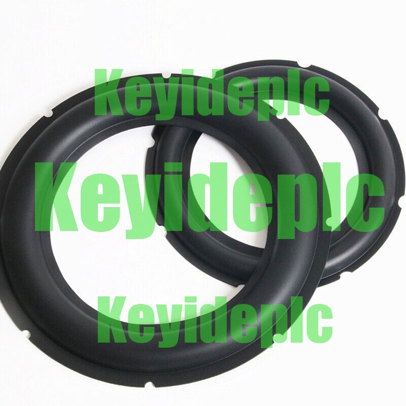2pcs 8"/10"/12" inch Speaker Rubber Edge Woofer Surround Repair Parts #Wide 2#