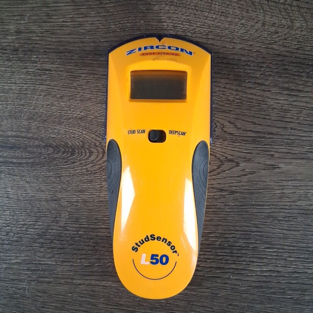 Zircon L50 Edge Finding StudSensor Deep Scanning Stud Finder WireWarning