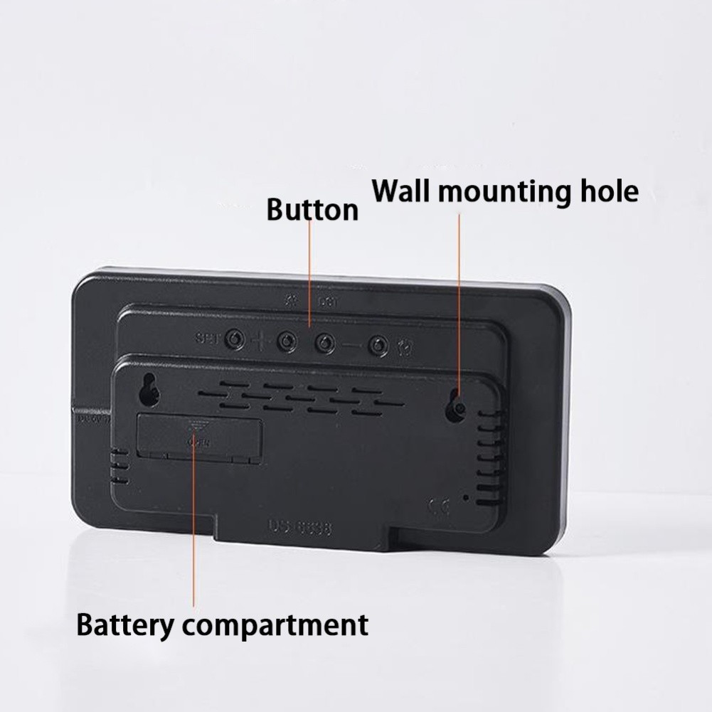 Dual Time Format Adjustable Brightness Customizable Environment Easy To Read