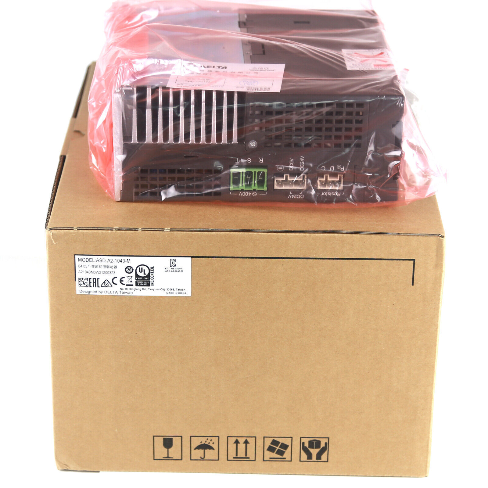 DELTA ASD-A2-1043-M A2 SERVO DRIVE 1KW 460V 3PH CANOPEN NEW