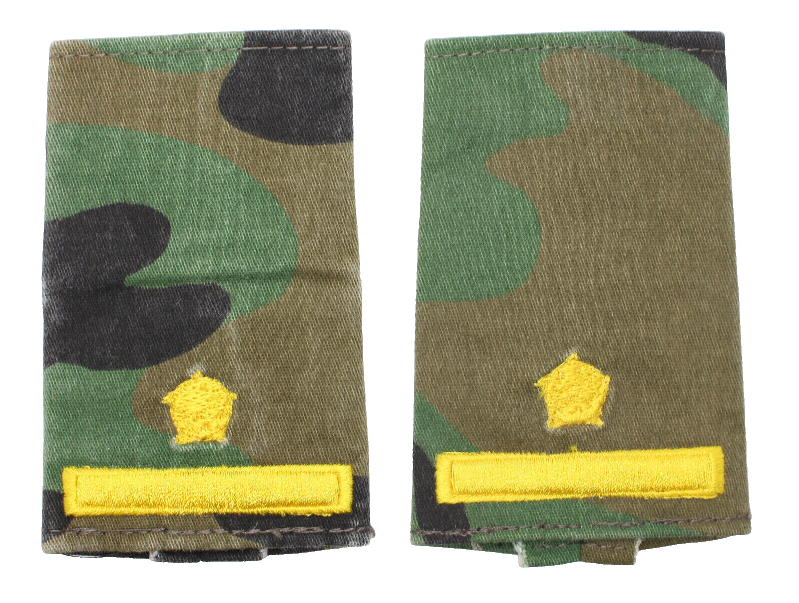 Afghan ~ Afghanistan National Army Dvahom Baridman 2nd LT Shoulder Marks ~ OEF