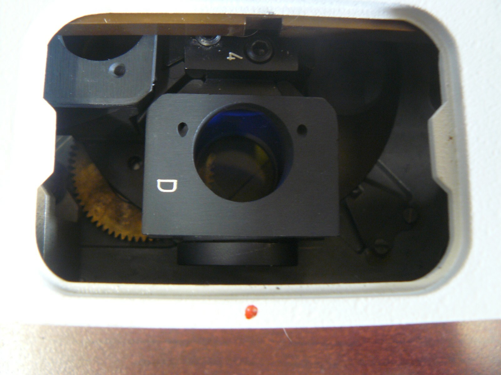 LEITZ WETZLAR ORTHOPLAN MICROSCOPE WITH OBJECTIVES FLUORESZENZ PHACO FLUOTAR