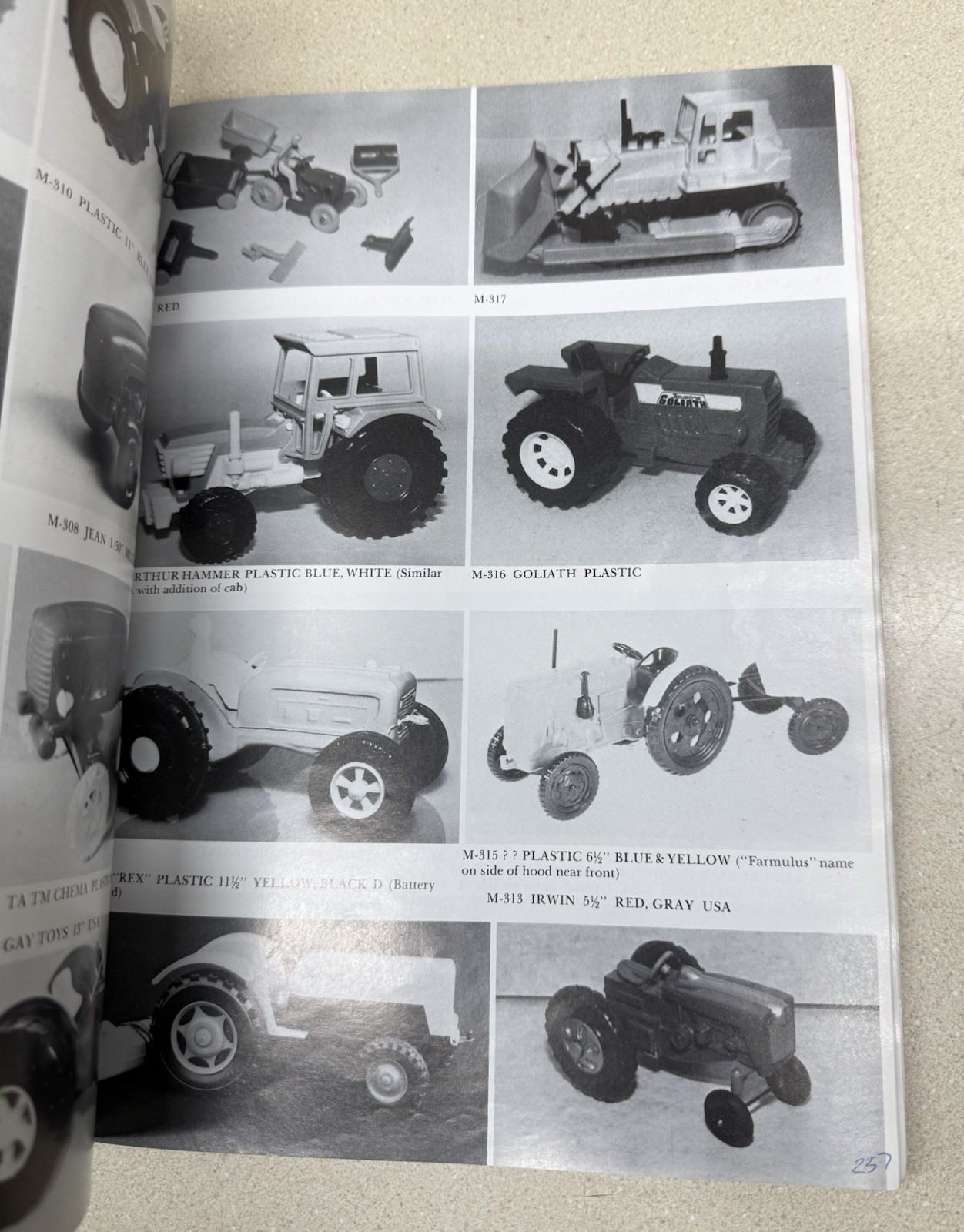 Grilled & Burkholder Model Farm Tractors Book (M6)