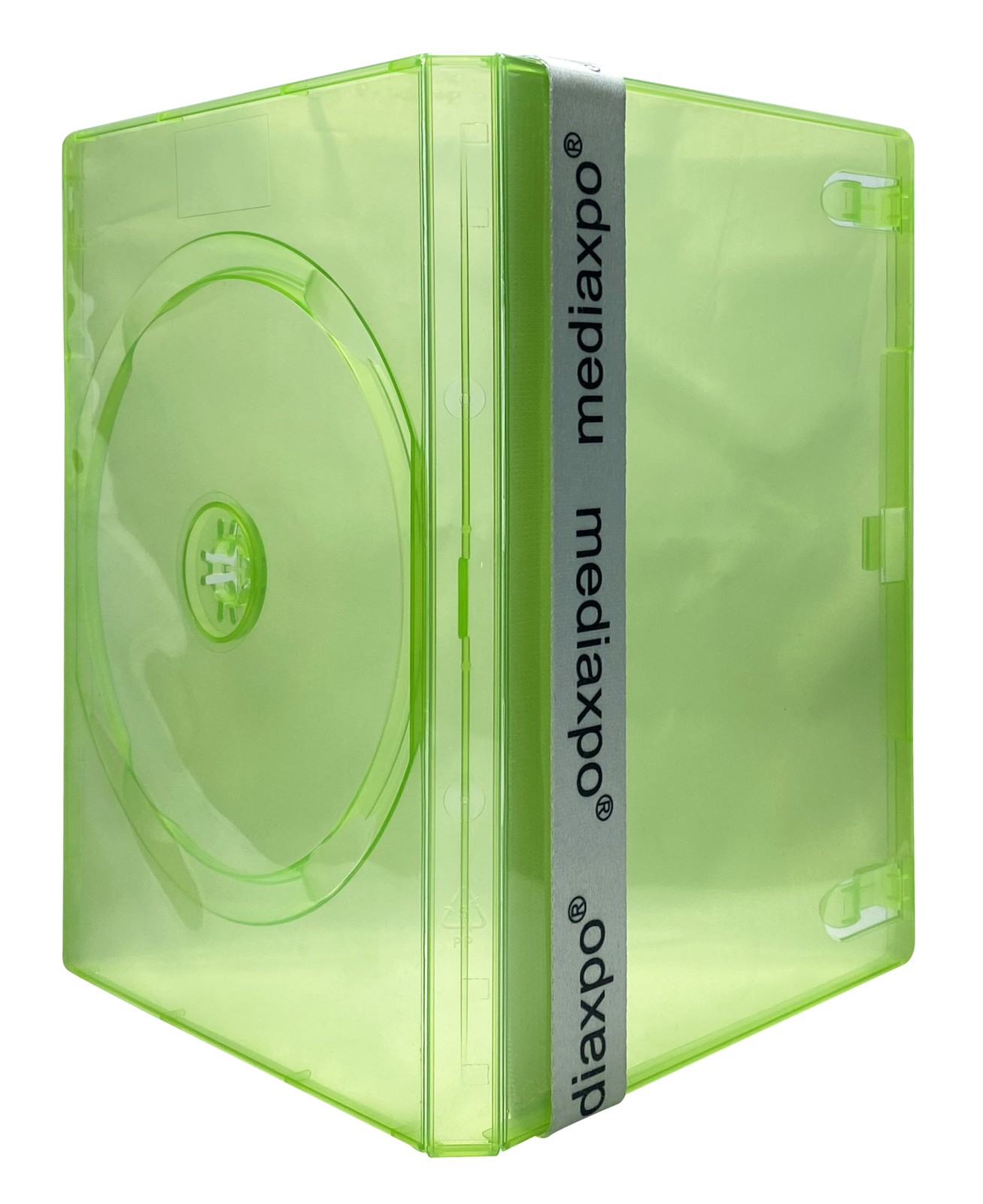 Replacement Cases compatible with Clear Neon Green Xbox 360 14mm
