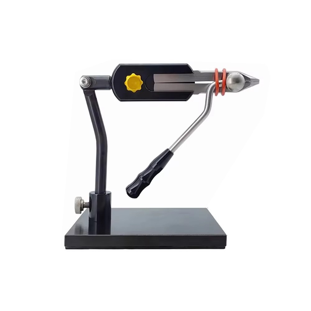 BLF-D Mini Fly Tying Vise, Portable Alloy Precision Hook Holder Fly Fishing DIY