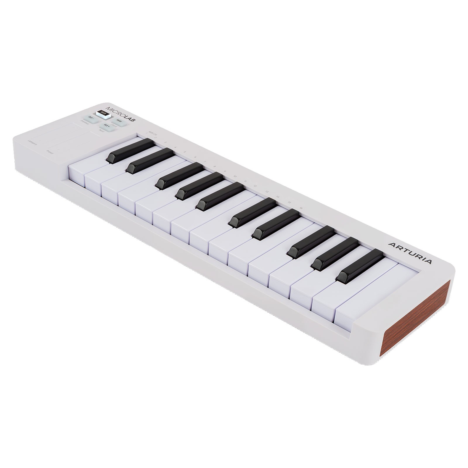 Arturia MicroLab mk3 White Ultra-Compact Controller with Headphones