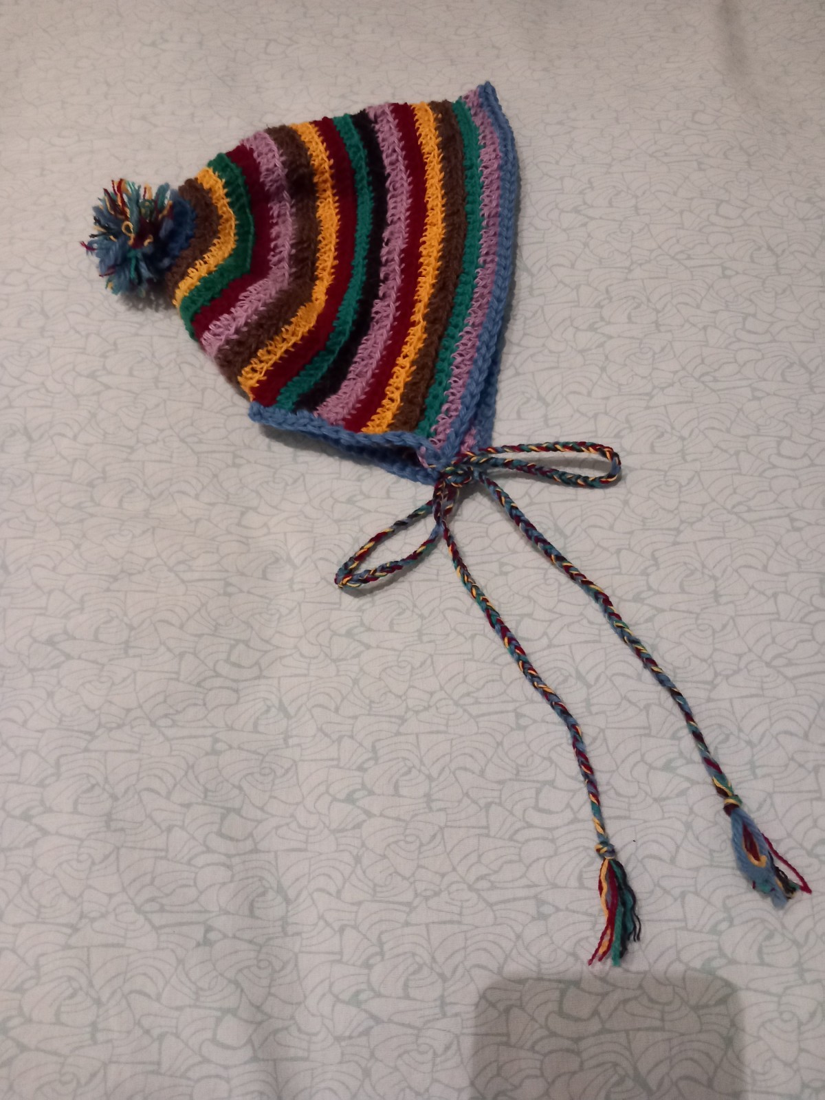 Crochet Handmade Multicolor Hat
