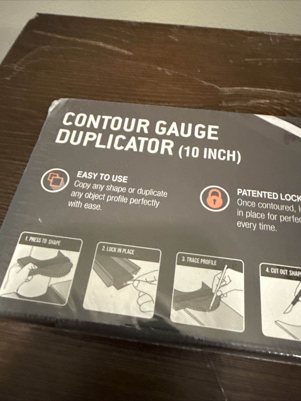 RAK Contour Gauge Shape Duplicator 10" Inch Lock Template Tool