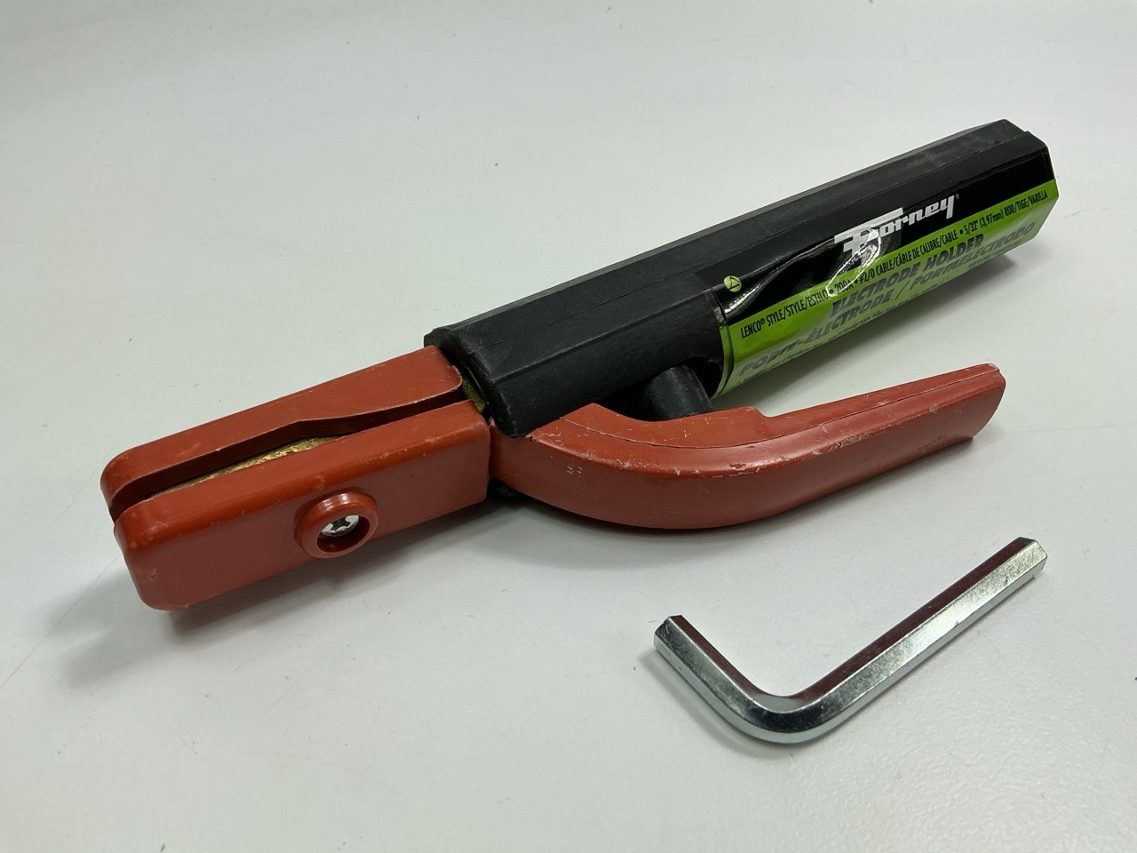 Forney 56000 Welding Electrode Holder, 200-Amp,  5/32 In Max Electrode # 2 Cable