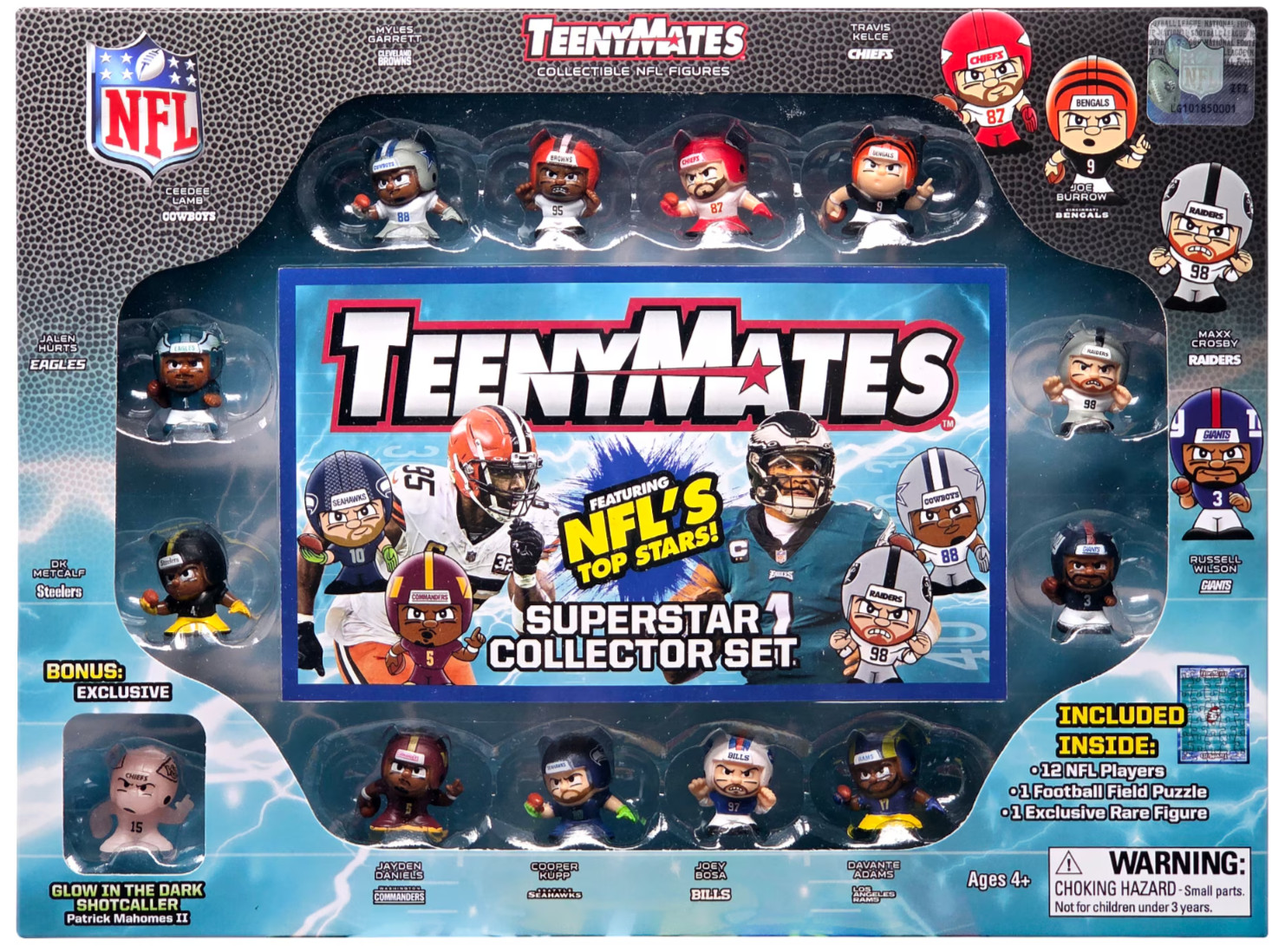 2026 NFL TEENYMATES SERIES 14 SUPERSTAR COLLECTOR BOX SET FACTORY SEALED LICENSE
