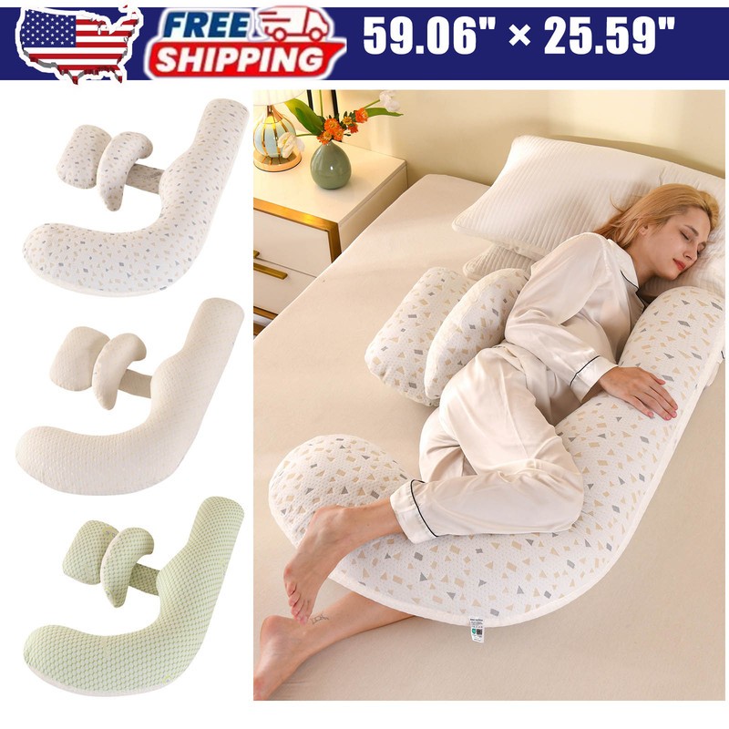 Soft Pregnancy Pillows Hips Legs Support Maternity Pillows for Pregnant