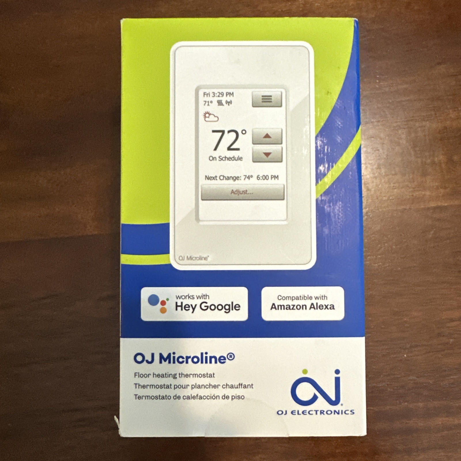 OJ Microline UWG4-4999 WiFi Touch Programmable Radiant Floor Heating Thermostat