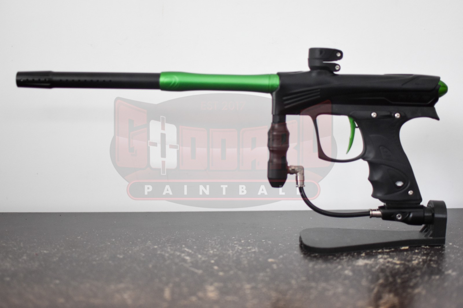 USED Dye Rize CZR Electronic Paintball Marker Gun - Black / Green