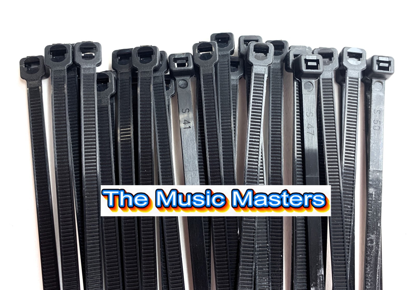 60 Pack Black 12 inch Wire Cable Ties Nylon Zip Tie Down Wraps Straps
