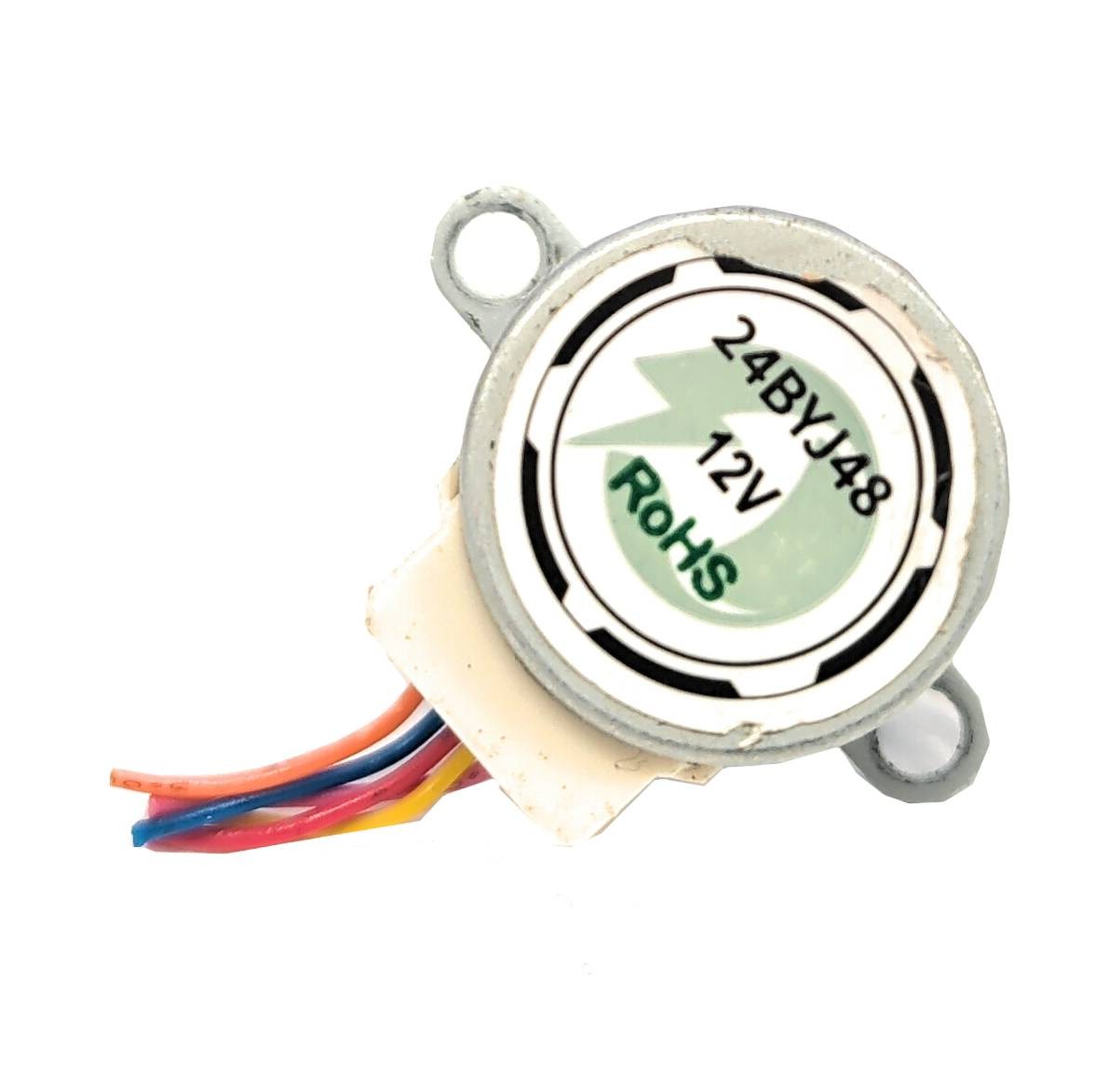 Lot of 10 DC Unipolar 2-Phase Stepper Motor 24BYJ48 12V Clipped Wire
