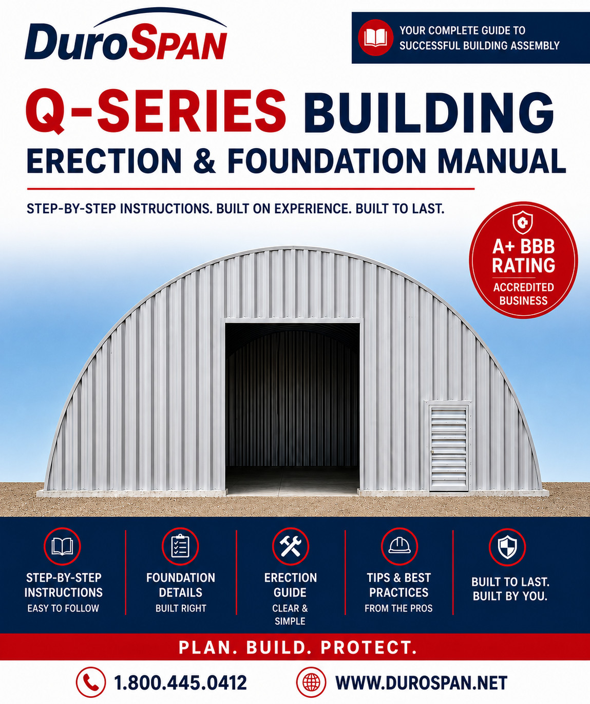 Quonset Hut Steel Arch Building How-To Installation Manual DIY Digital Download