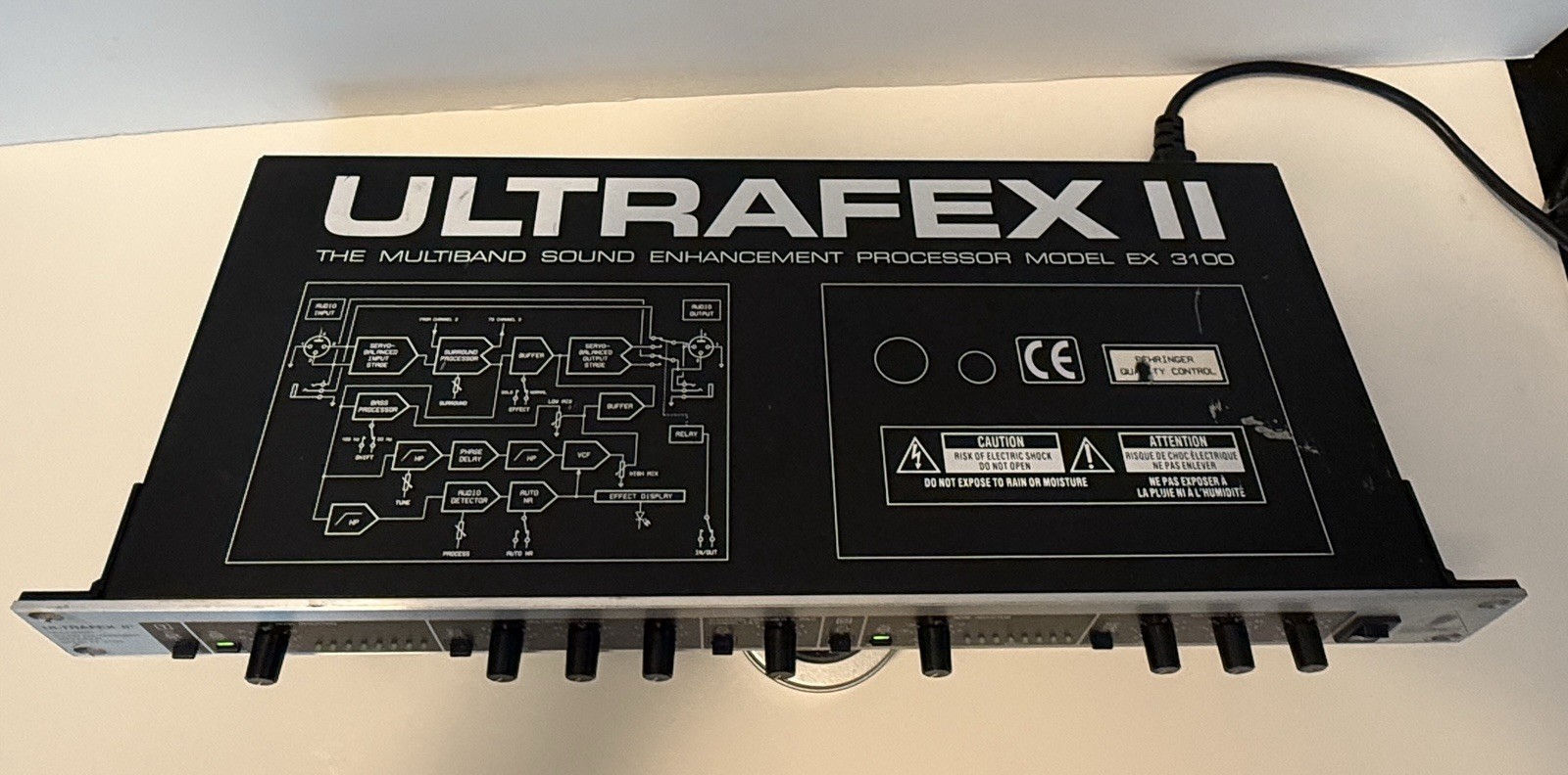 Behringer ULTRAFLEX II EX3100 Multiband Sound Enhancement Processor