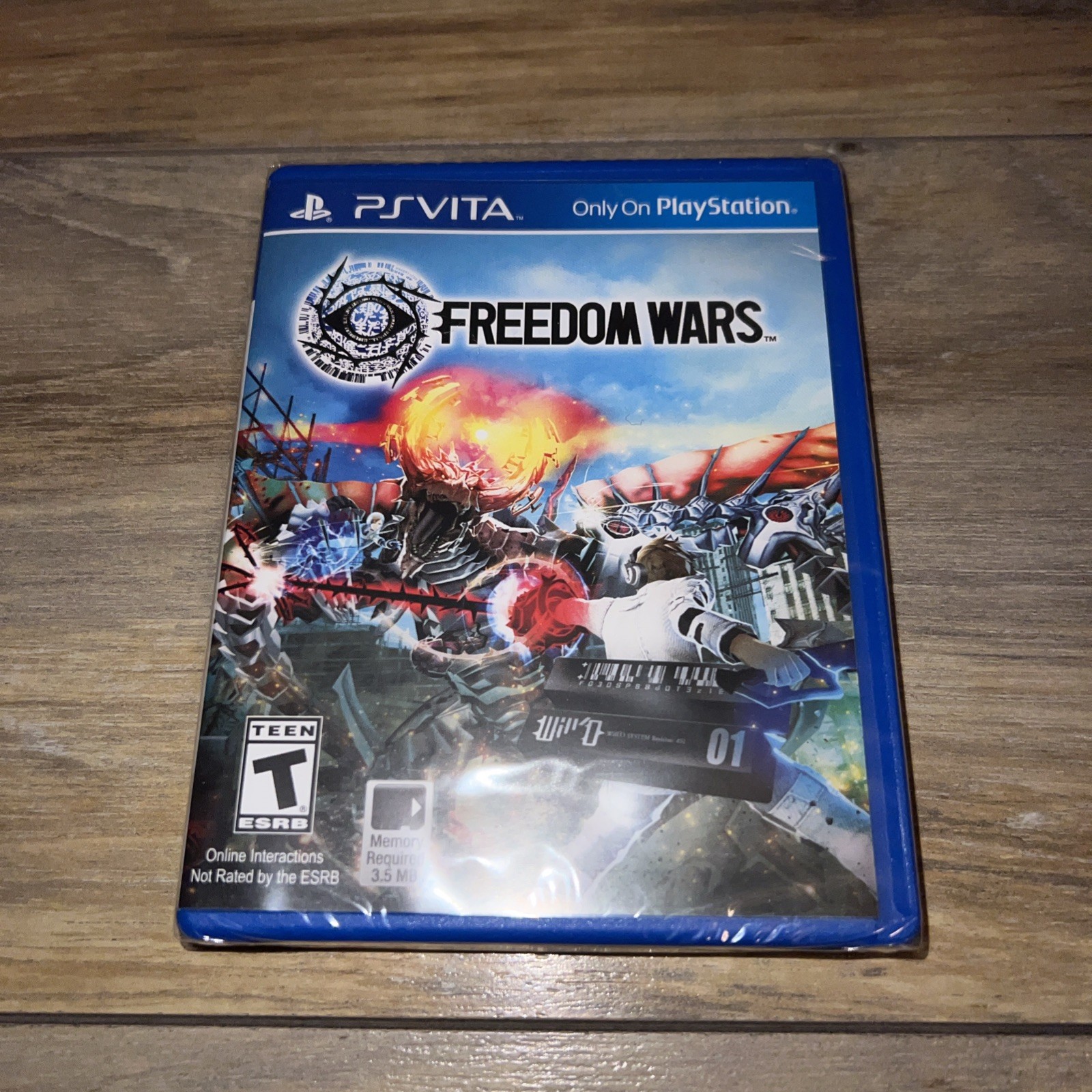 PS VITA Sony PLAYSTATION PSVITA Freedom Wars READ BAR CODE NEW SEALED US EDITION