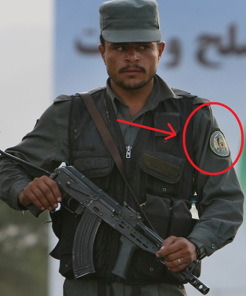 AFGHANISTAN JOINT SP OP COMMAND JSOC ANA KABUL POLICE vêlkrö PATCH: كافر POLICE