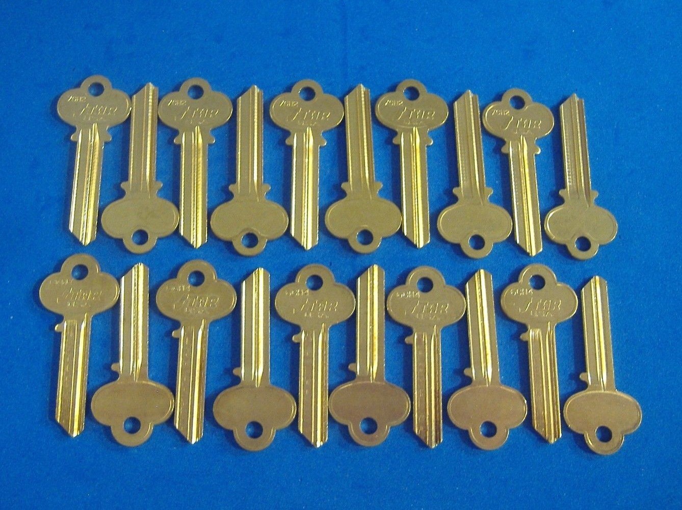 140 KEY BLANKS FIT BEST & SARGENT NICKEL SILVER & BRASS