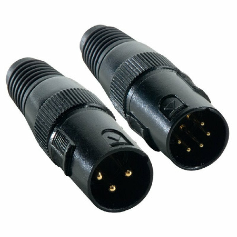 Accu-Cable DMX-T-PACK 3-Pin and 5-Pin 110 OHM Terminator Set