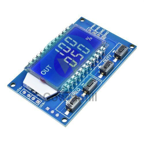 Signal Generator PWM Pulse Frequency Duty Cycle Adjustable Module LCD Display