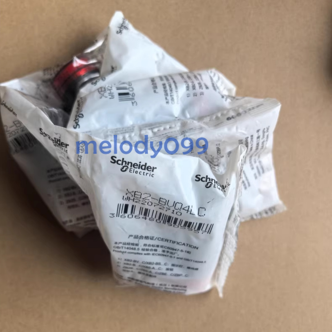 10PCS New Schneider XB2BVQ4LC AC380V  red indicator light