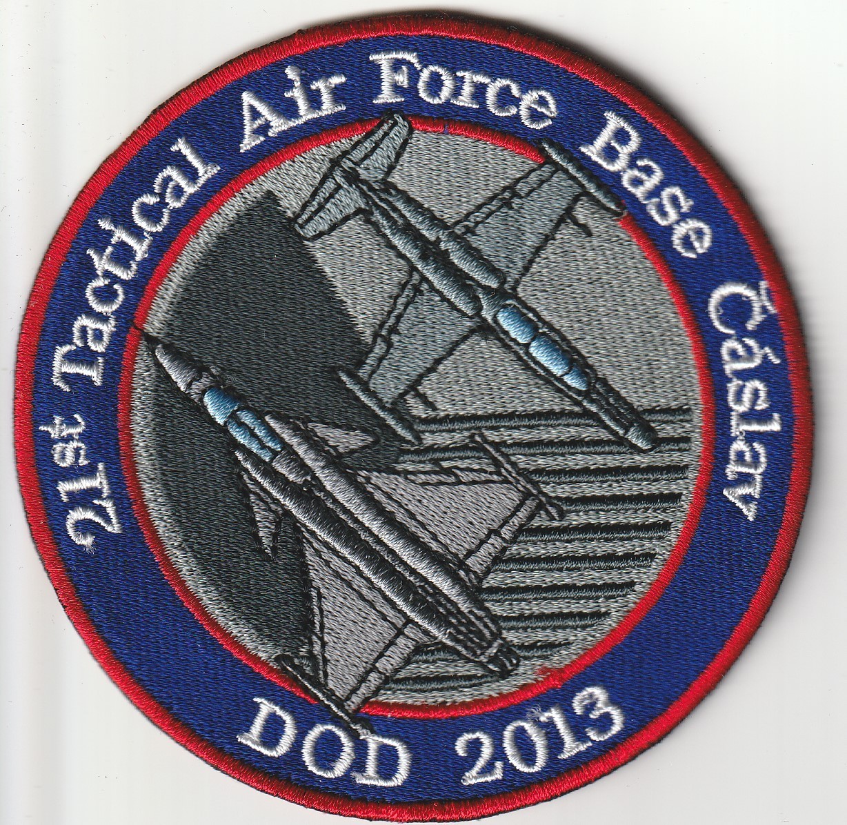 CzAF Czech air force 21st tactical AFB Caslav DOD 2013 Saab JAS Gripen L39 patch