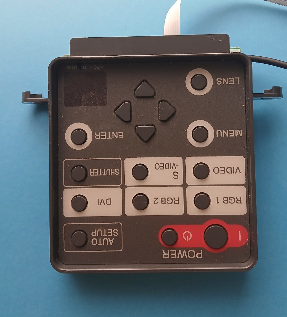 Panasonic PT-DW5100 HD Projector   Control Menu