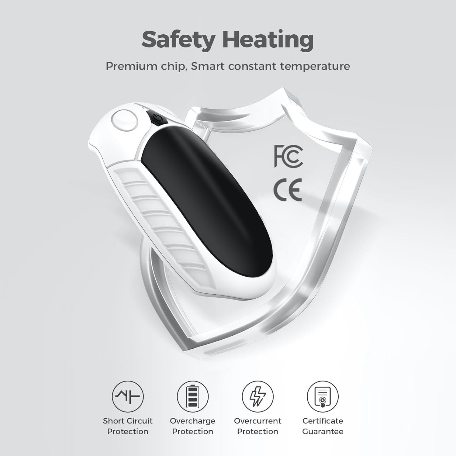 Classic Hand Warmers Rechargeable 2 Pack, AI Temperature Control Pocket Size ...