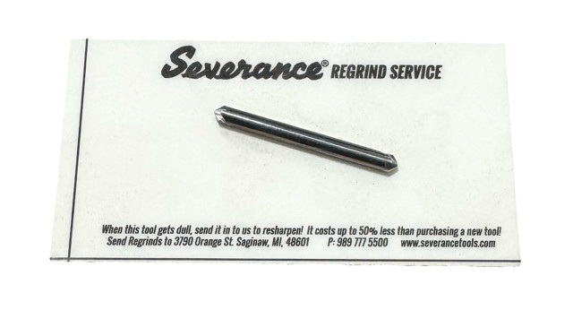Severance Double End 3-in-1Carbide 1/8" Drill Point Countersink 90 Deg USA