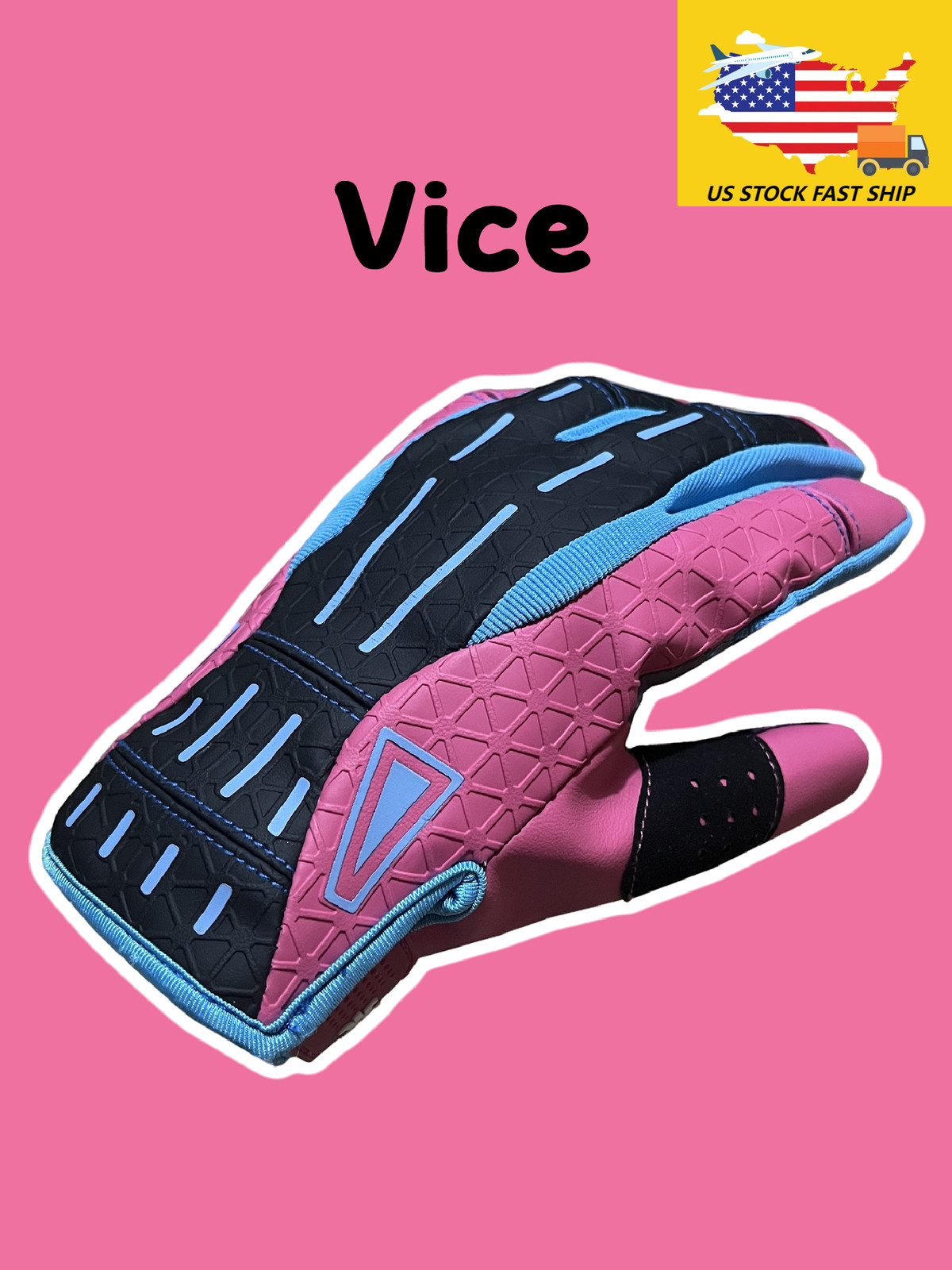 [Craft] Vice Pink CSGO Wearable Real Life Moto Gloves One Pair CS GO Game