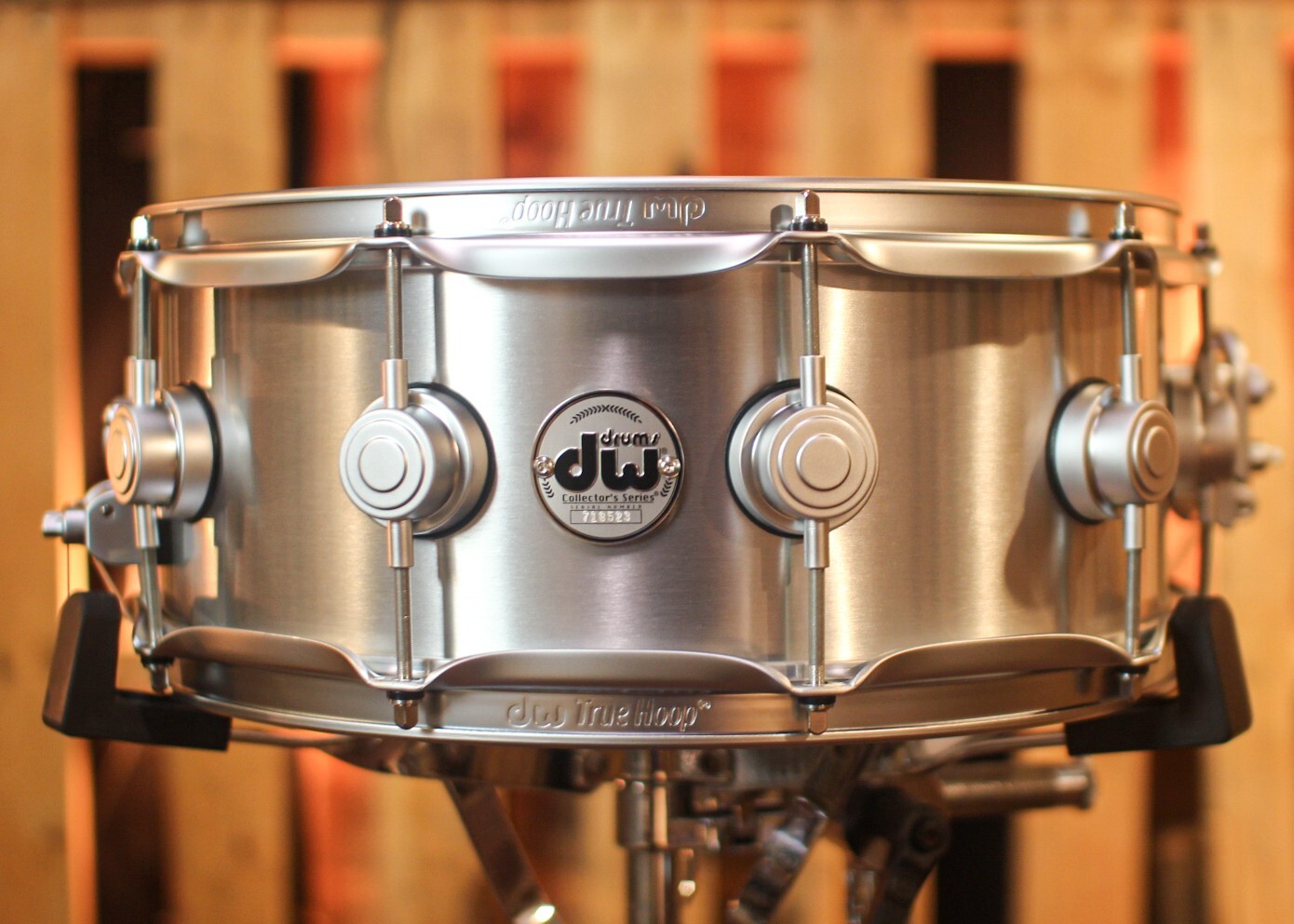 DW 5.5x14 Collector's 1mm Thin Aluminum Snare Drum w/ Satin Chrome Hardware