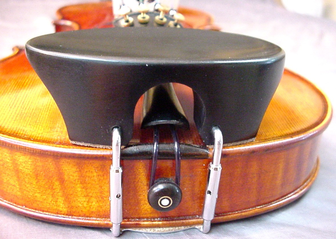 CUSTOM MADE EXTRA HIGH CENTER MOUNT VIOLIN CHIN REST
