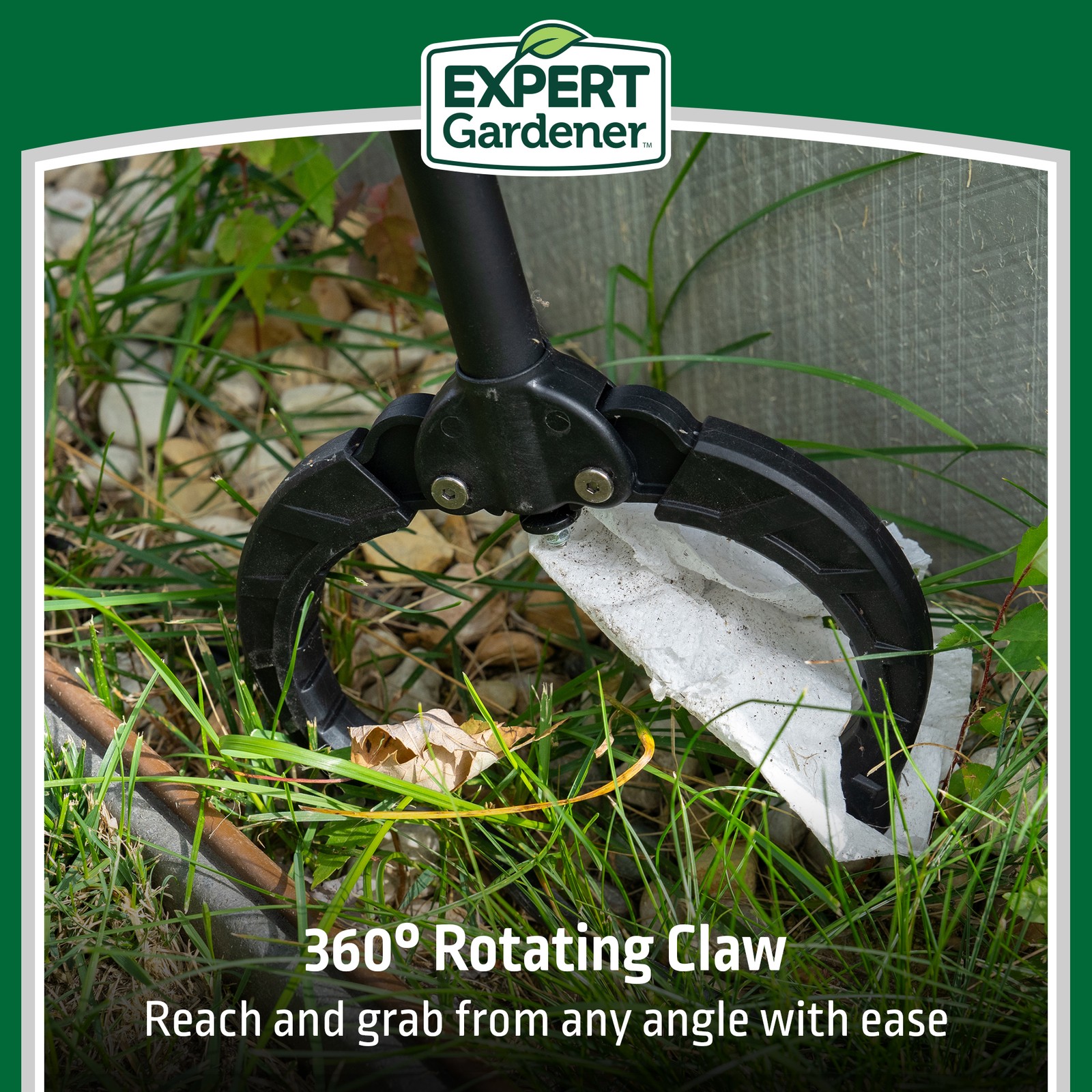 Aluminum Lawn Grabber with Rotating Head