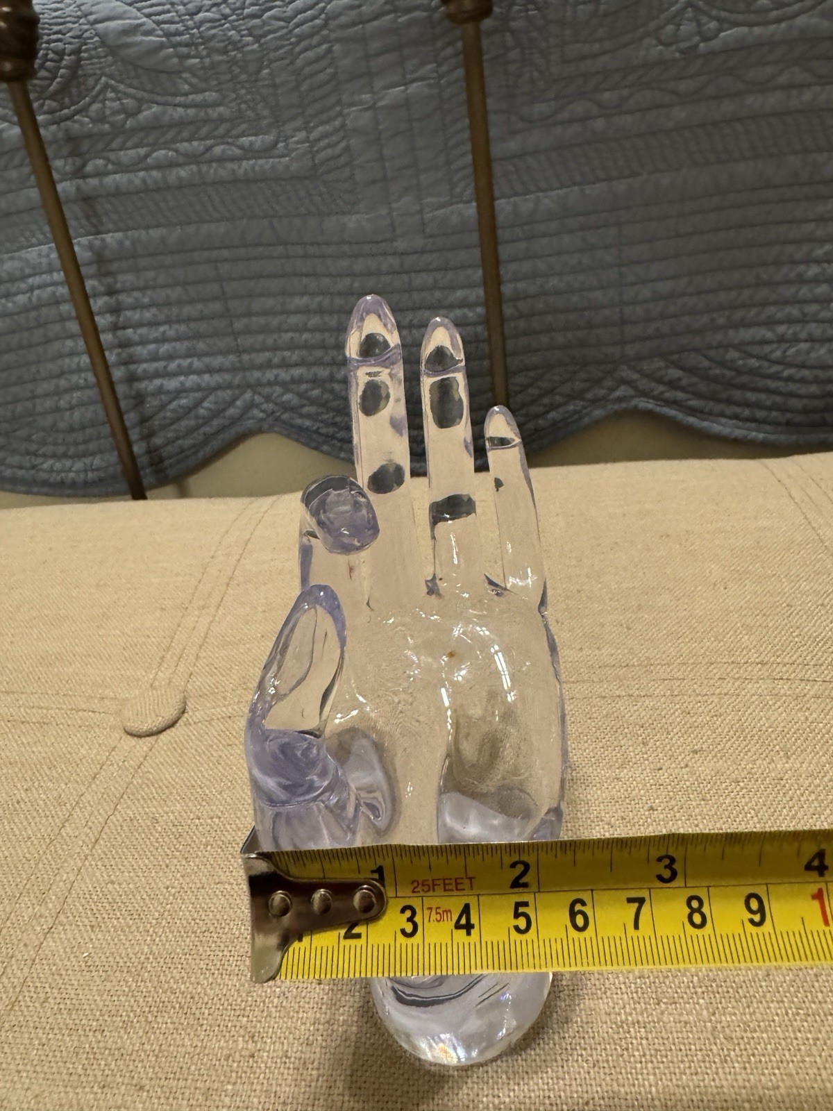 Clear Hand Form Display by Bead Landing New