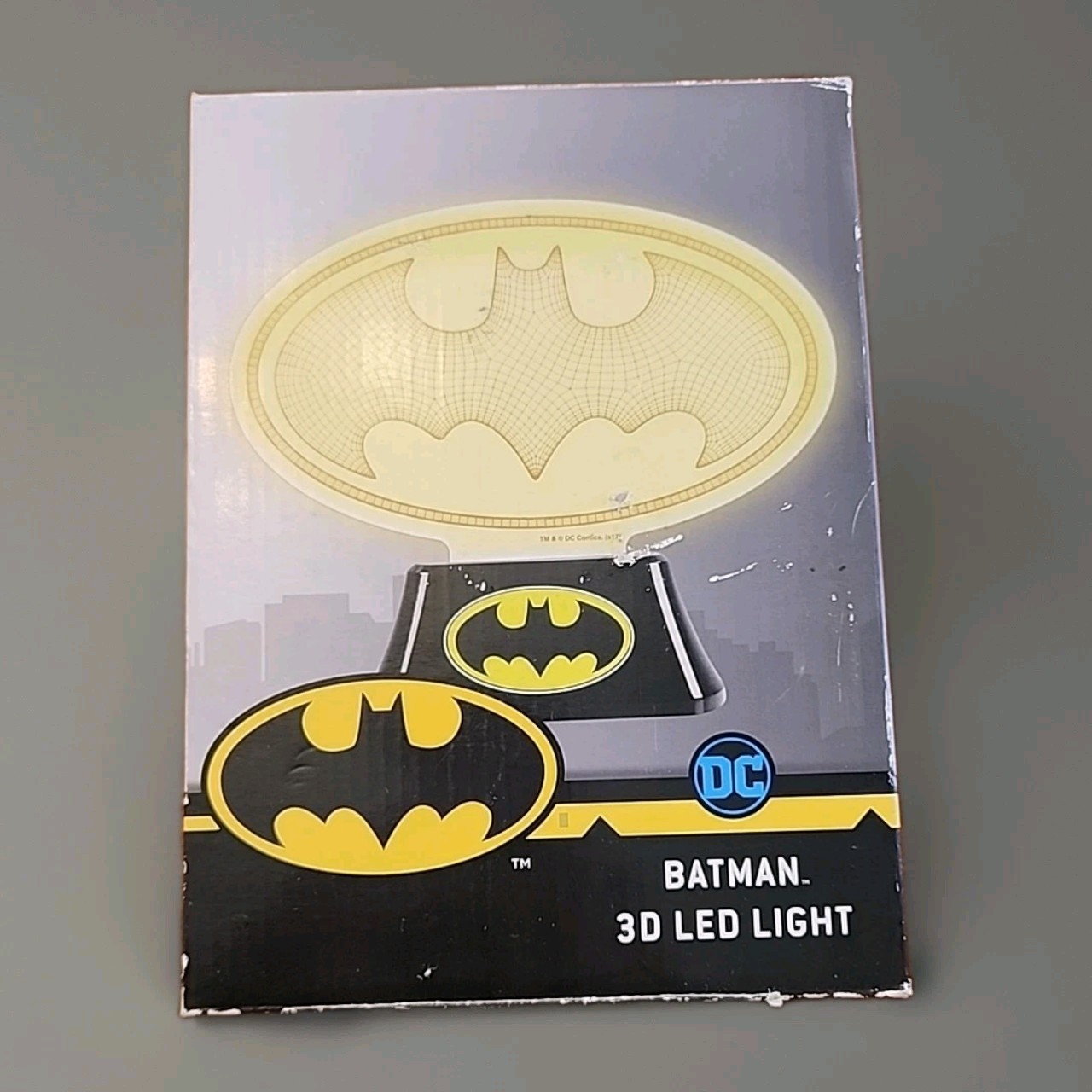 Batman 3D LED Logo light DC Comics Acrylic Edge Light DC Classic Comics Lamp