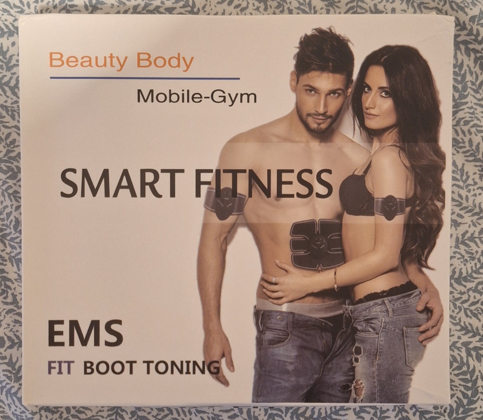 ABS Arms Leg Electric Muscle Strengthening & Fat Burning Stimulator