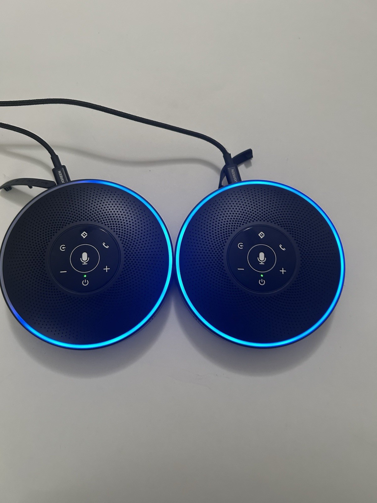 EMeet OfficeCore M220 Lite Wireless Speakerphone Black (2 Pack)