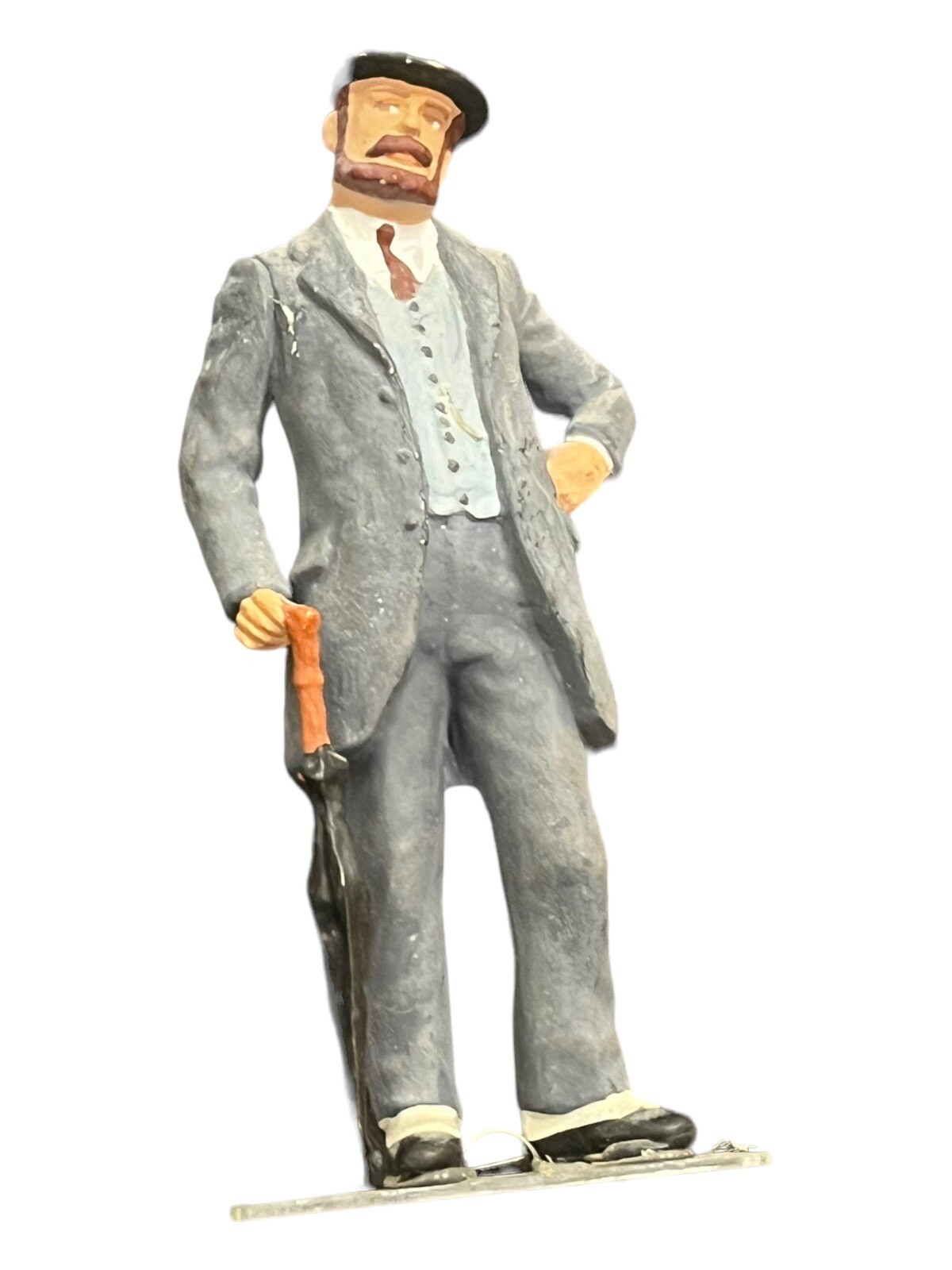 Preiser 1:22,5 Citizen With Hat and Umbrella, Railway Figure