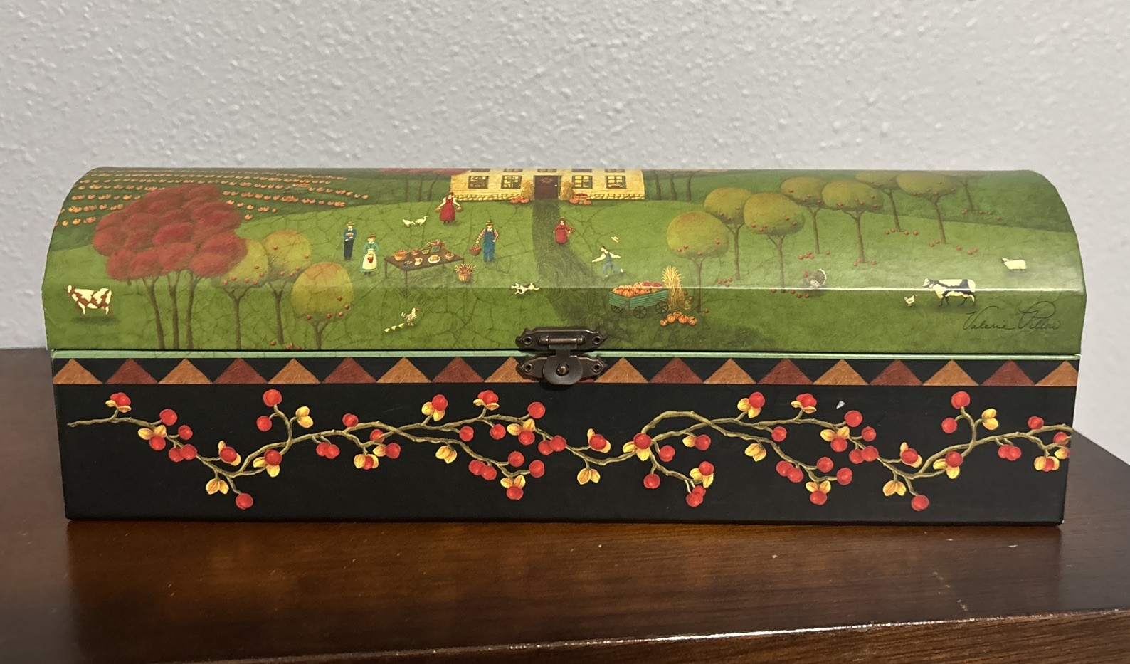 Hallmark American Landscape Hinged Box Keepsake