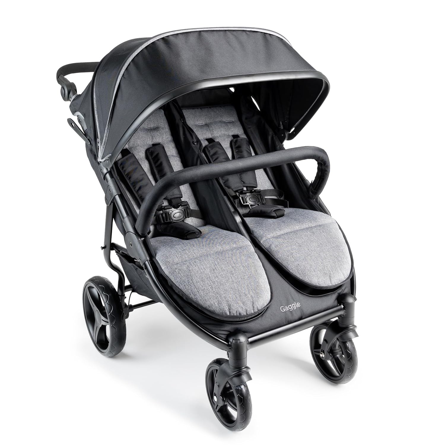 by Foundations Roadster Duo Side by Side Double Stroller Durable Double Stroller