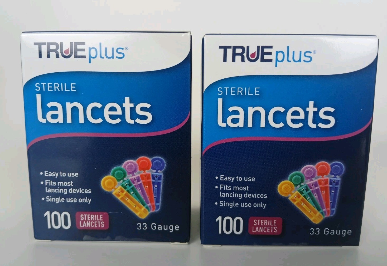 Trueplus Sterile Lancets, 33 Gauge, 200 Count