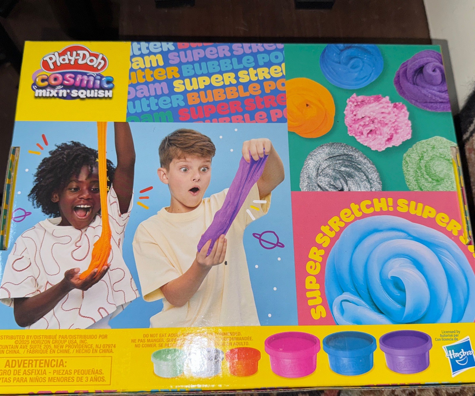 Play Doh Cosmic Mix N Squish Scented Includes 6 Cans
