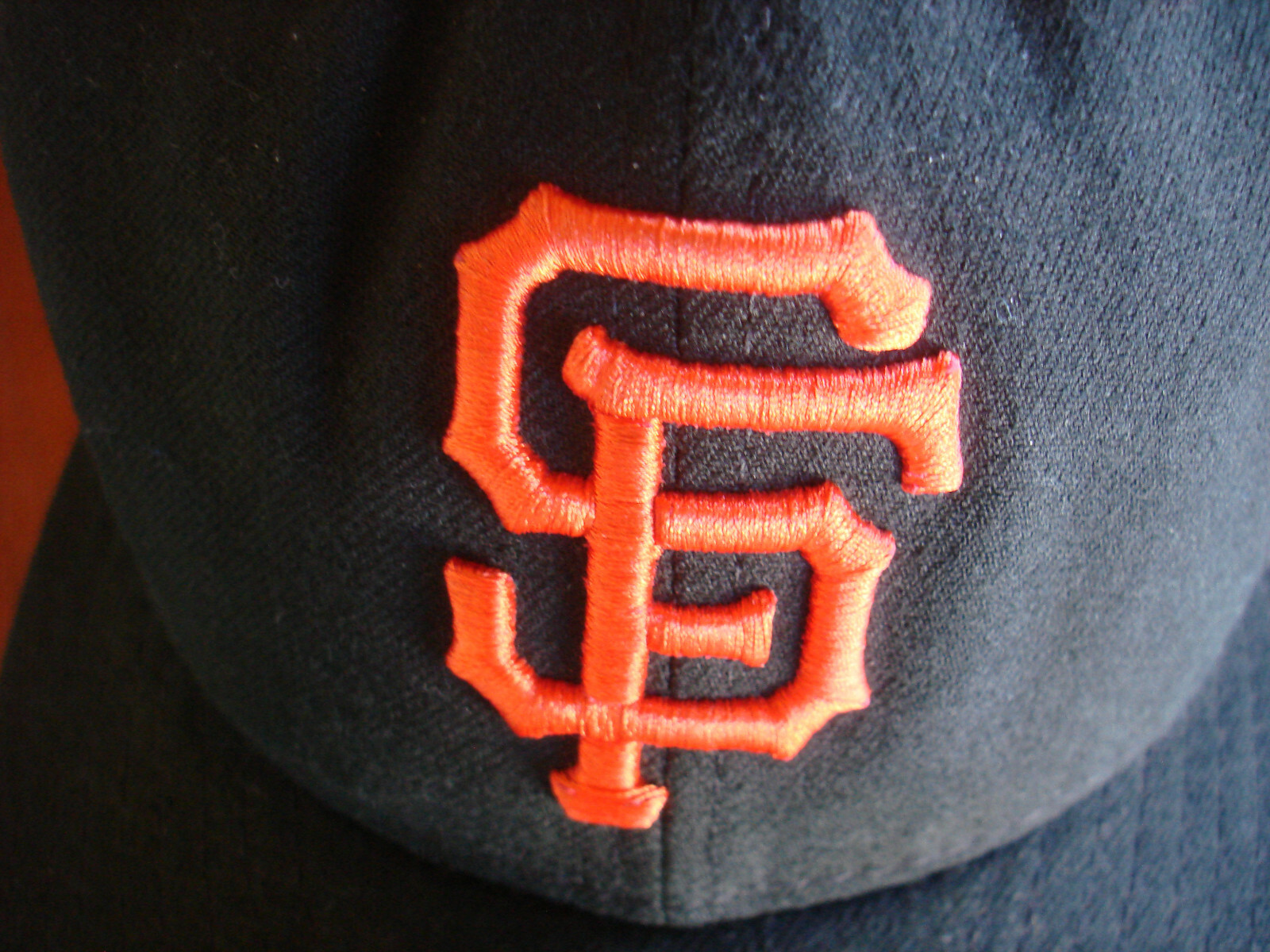 MLB Authentic Official On-Field Cap New Era 59 Fifty Sz 6 7/8 SF Giants Ball Cap