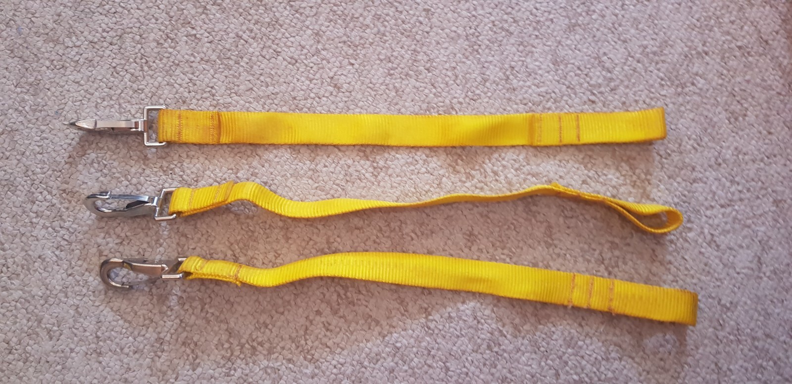 Tool Lanyards - 50 cm - Quick Release Karabiner Hook - 2.5 kg Capacity 3 piece