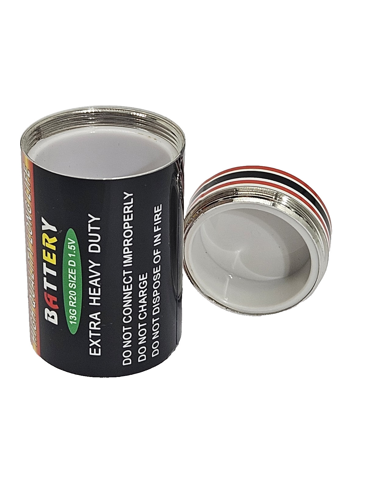 Hidden Compartment "D" Battery - Secret Dummy Diversion Safe